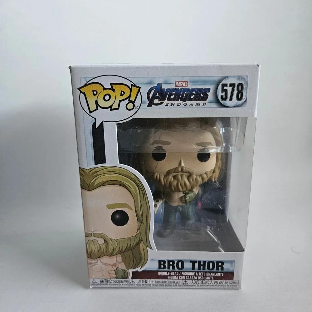 Funko Pop Marvel Avengers Endgame Bro Thor 578 Vinyl Bobble-Head Figure MCU